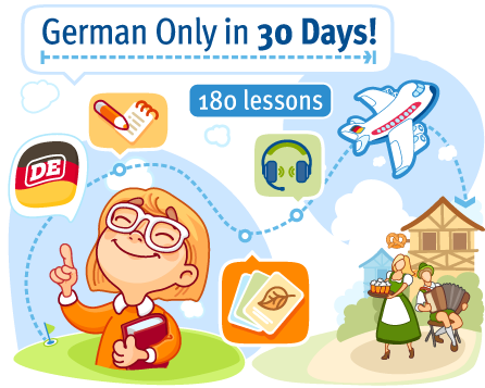 German only in 30 days!